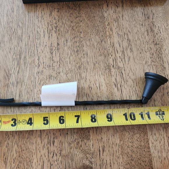 New with tag Black iron candle snuffle - Picture 2 of 3